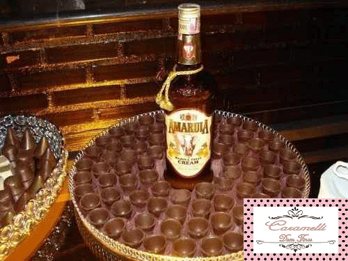 Copinho de Chocolate Para Licor(cento)